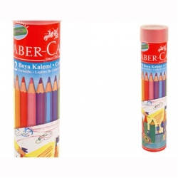 Faber Castell Tüp Kuru Boya 12 Renk